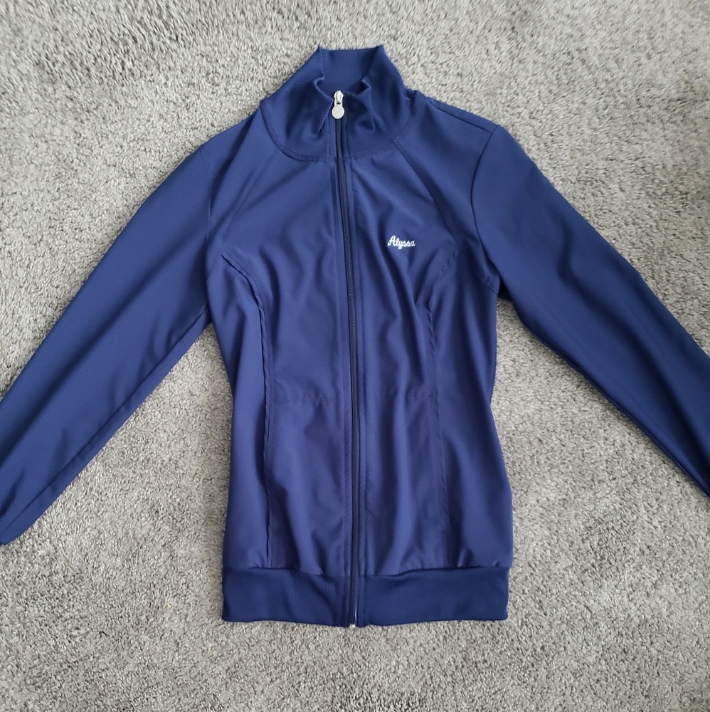 Cherokee Infinity navy scrub jacket - custom
